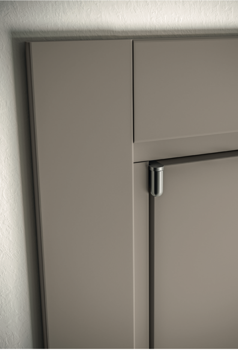 Porta Premium Mod.4017 Bianco Spazzolato - BATTENTE - PRONTA CONSEGNA - Foto 11