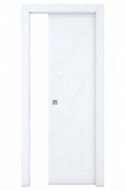 Mod 7005 Bianco Matrix -scorrevole scomparsa
