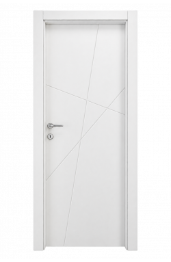 Porta MOD. 7505 Laccato Bianco incisa