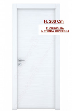 Porta Premium mod.4017 Bianco Spazzolato (80-Bon1Sx)
