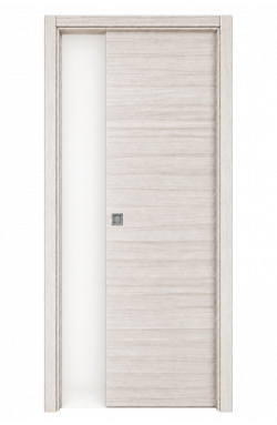 Porta Mod. 7010 Palissandro Bianco-Scorrevole int.