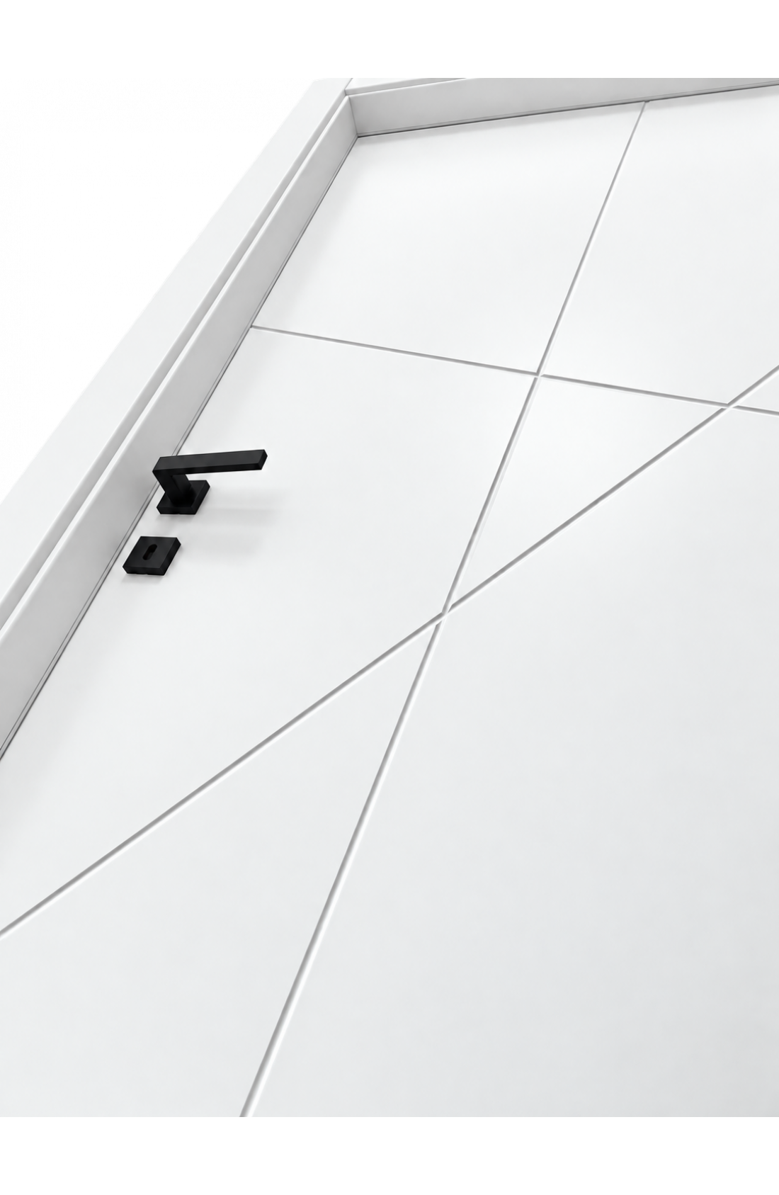Dettaglio incisione Porta MOD. 7505 Laccato Bianco