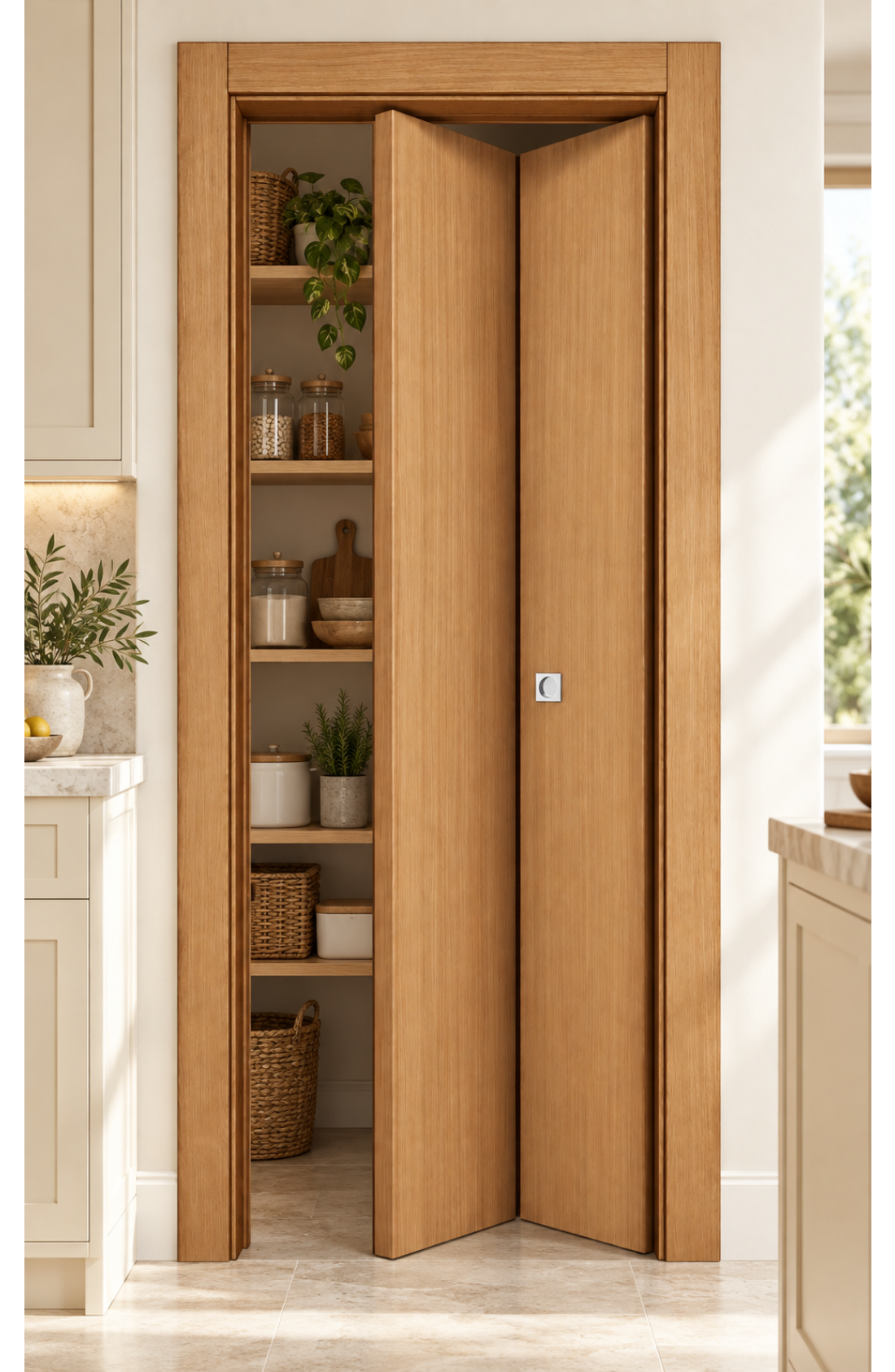 Porta Mod. 7035 Noce Canaletto- Libro Simmetrica-ambiente