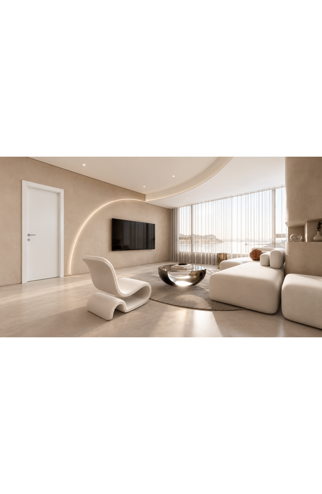 Porta MOD. 7500 Laccato Bianco Plus-ambiente