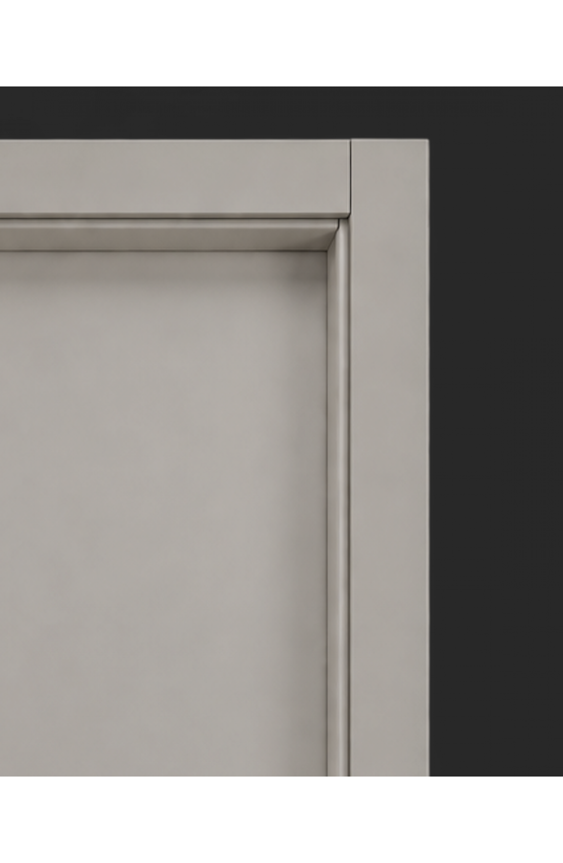 Particolare Telaio/Coprifili e finitura Colore