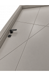 Dettaglio incisione Porta MOD. 7605 Laccato Grigio Tortora