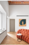Porta  MOD. 7600 Laccato Grigio Tortora-ambientata 